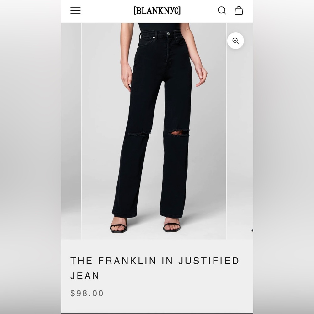 BLANK NYC - The Franklin Jean in Justified.  Size 29